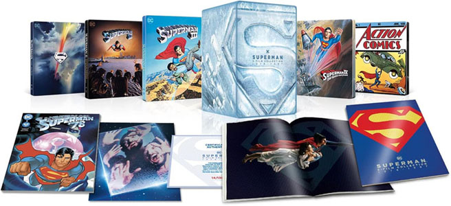 Superman Collection | Superman / Superman II / Superman II: The Richard Donner Cut / Superman III / Superman IV: The Quest for Peace  |   Blu-Ray